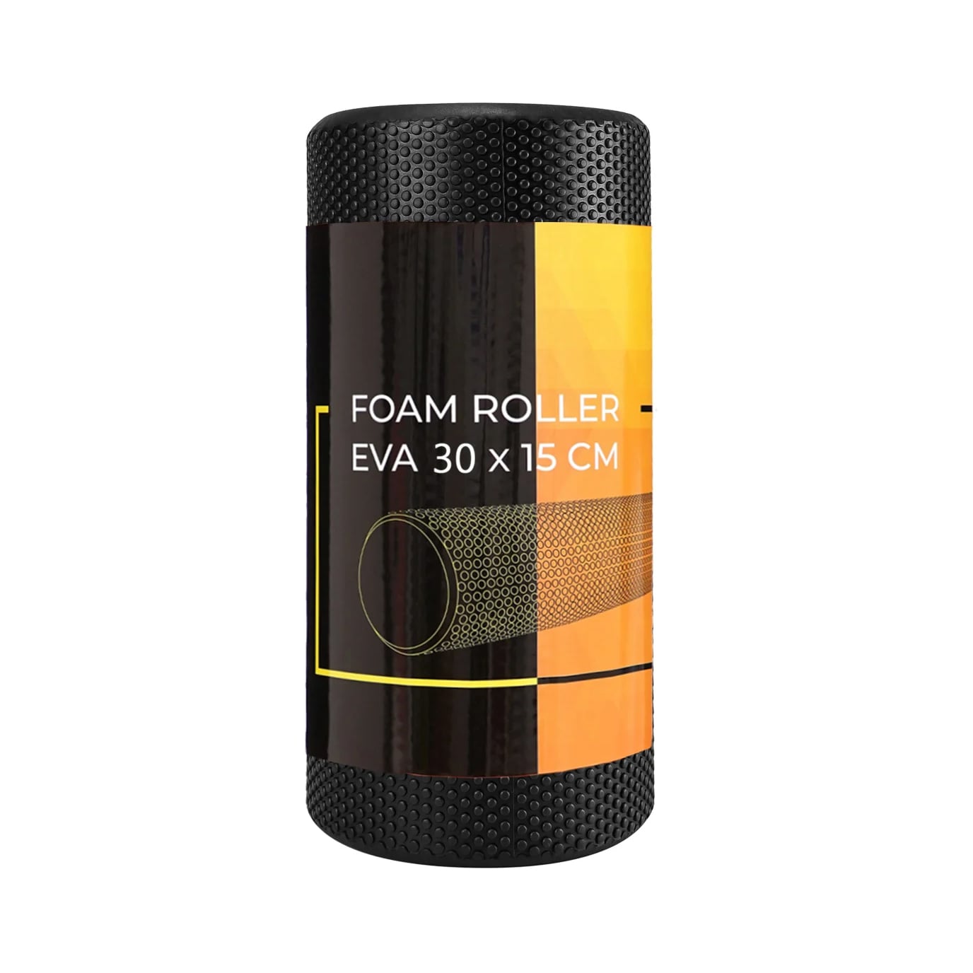Массажный ролик Cornix EVA+ XR-0300 30х15 см Black (5075)
