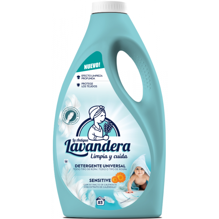 Гель для стирки Lavandera sensetiv Детский 2,49 л 83 стирки