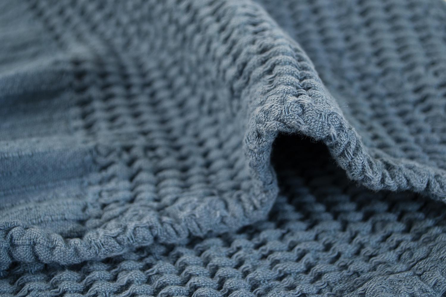 Плед Lotus Home Rius 130x170 см Петроль (svt-2000022331326) - фото 4