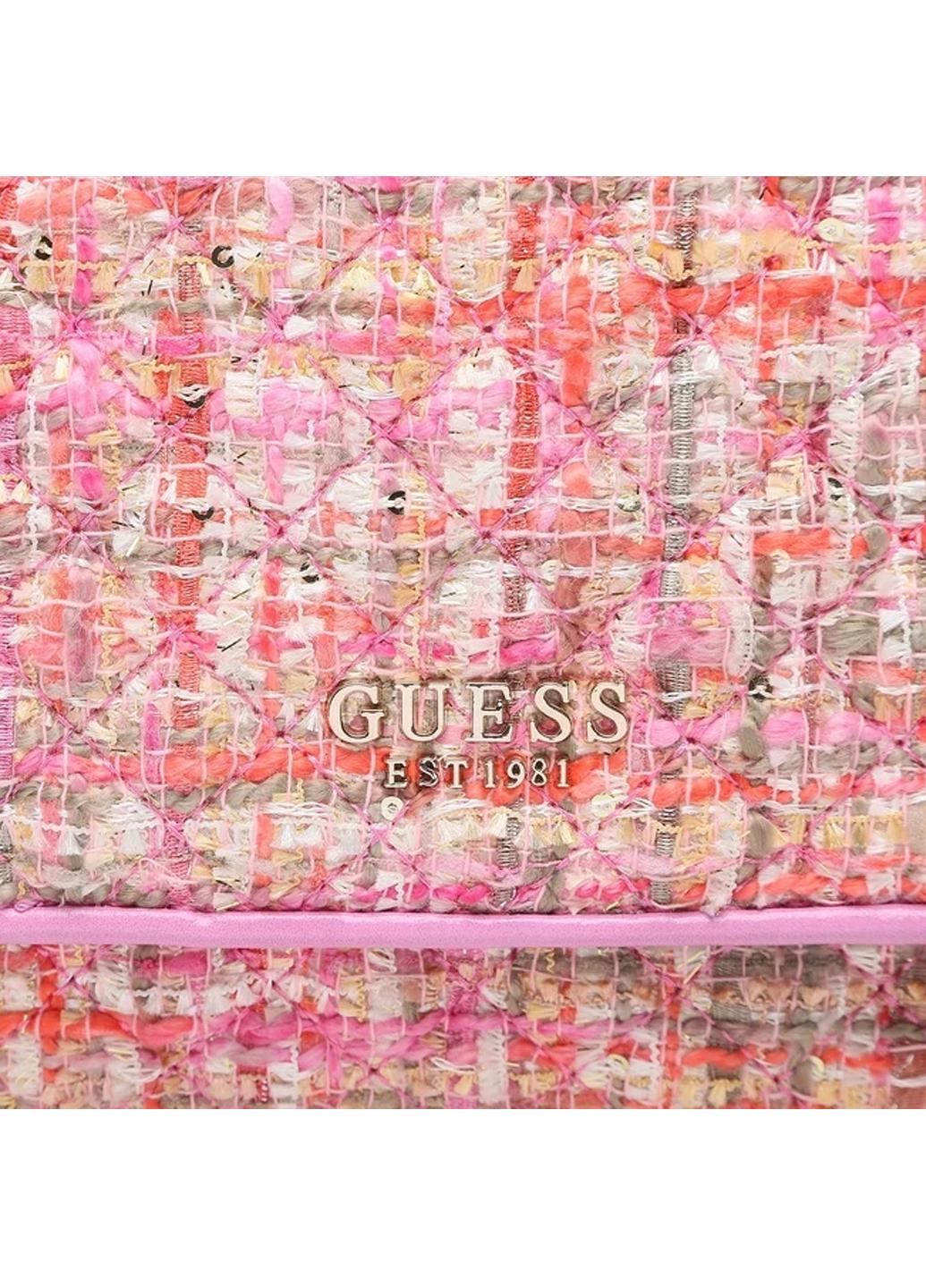 Сумка кросс боди женская твидовая Guess ADAM CONVERTIBLE XBODY FLAP HWTF8694210-FMU Фуксия - фото 9 Сумка кросс боди женская твидовая Guess ADAM CONVERTIBLE XBODY FLAP HWTF8694210-FMU Фуксия - фото 9