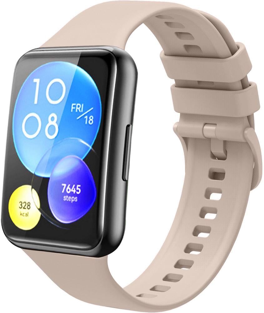 Ремешок Jsota для Huawei Watch Fit 2 силиконовый Powdery (28081-0C)