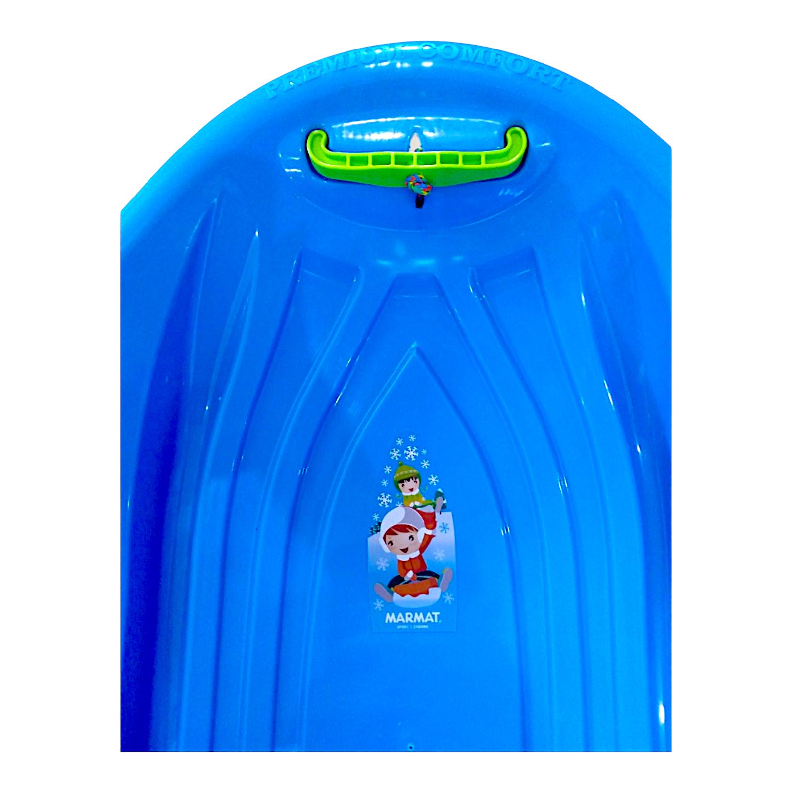 Санки-ледянка детские Marmat Мушля с ручками Синий (11149) - фото 6 Санки-ледянка детские Marmat Мушля с ручками Синий (11149) - фото 6