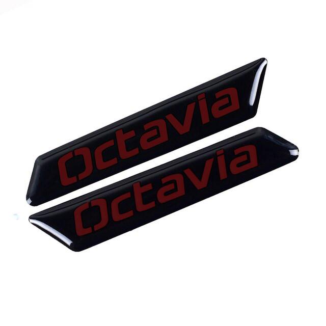 Эмблема на ручку сиденья Octavia Красный (1693556179)