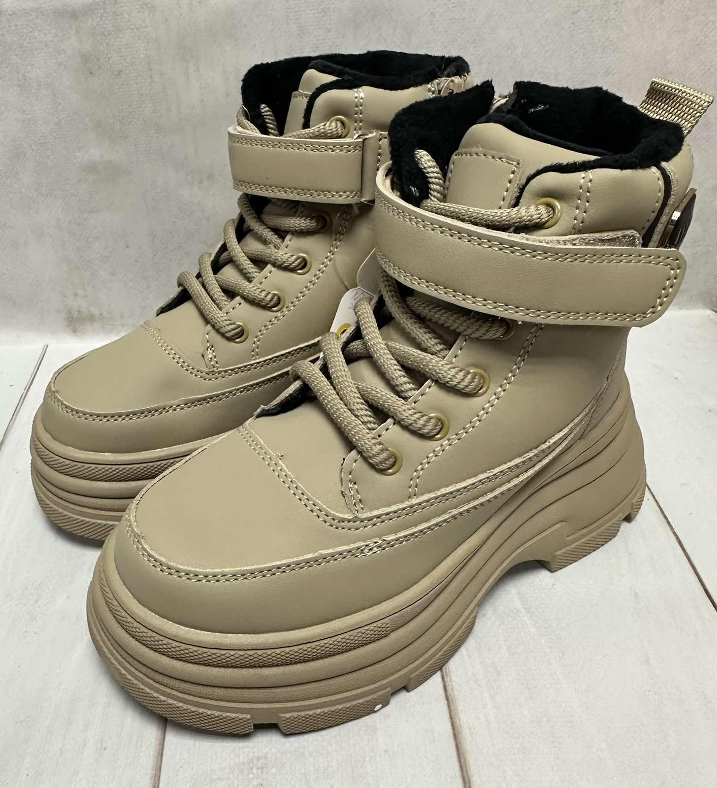 Черевики дитячі Clibee підліткові на овчині р. 32/21 см Бежевий - фото 3 Черевики дитячі Clibee підліткові на овчині р. 32/21 см Бежевий - фото 3