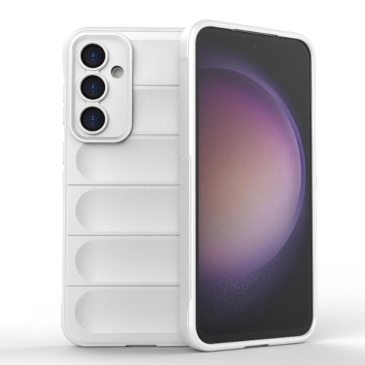 Противоударный чехол для Samsung Galaxy S23 FE 5G Cosmic Magic Shield / White