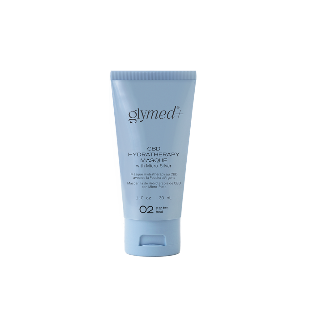Маска зволожувальна з мікросріблом та канабіноїдами GlyMed Plus CBD Hydratherapy Masque with Micro-Silver 30 мл