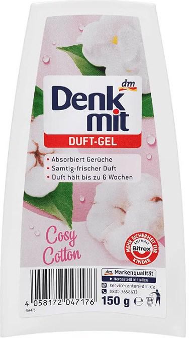 Освіжувач повітря гелевий Denkmit Cosy Cotton 150 г (14784)