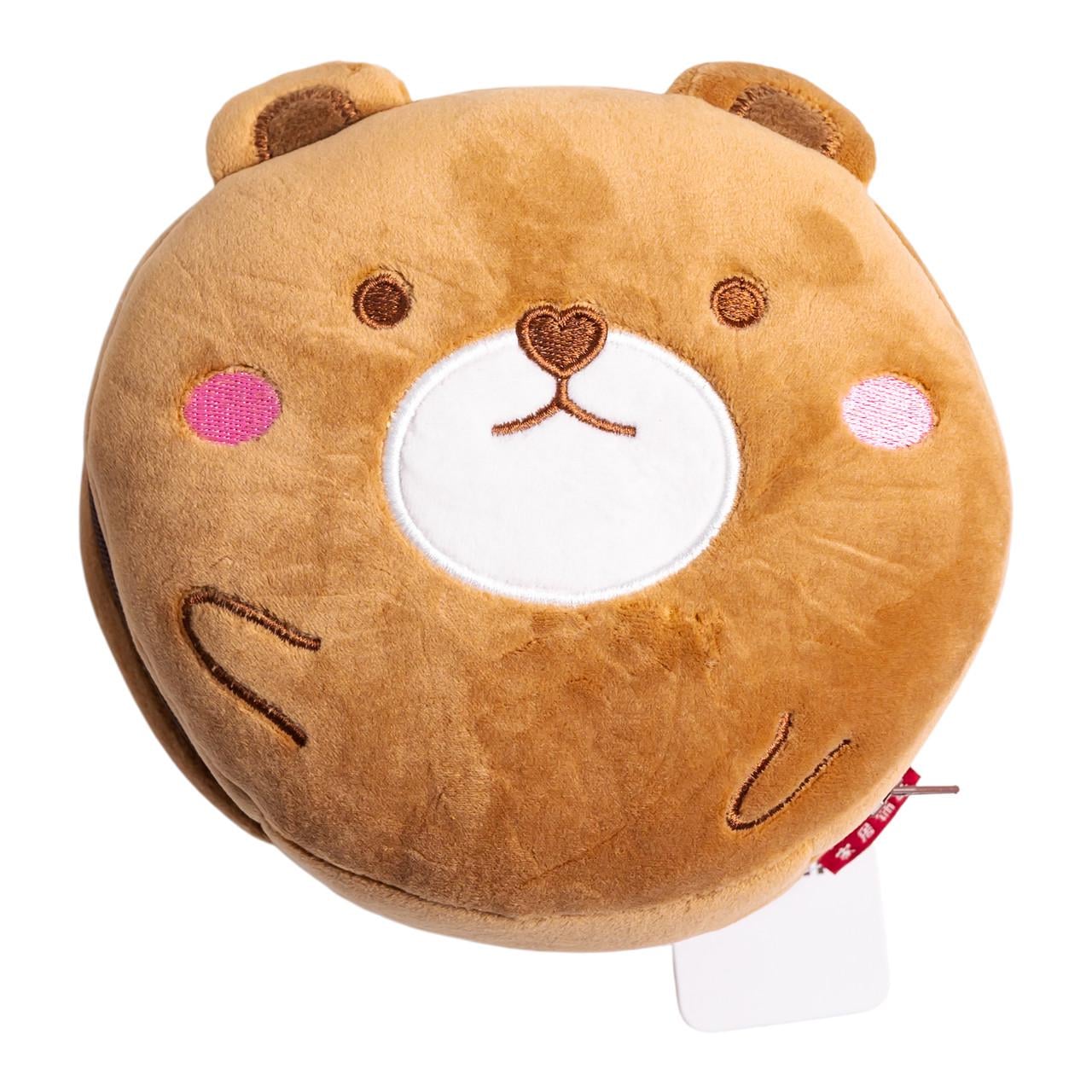 Дорожный набор 2в1 Bear подушка-трансформер и маска для сна (HP-56-23BR)