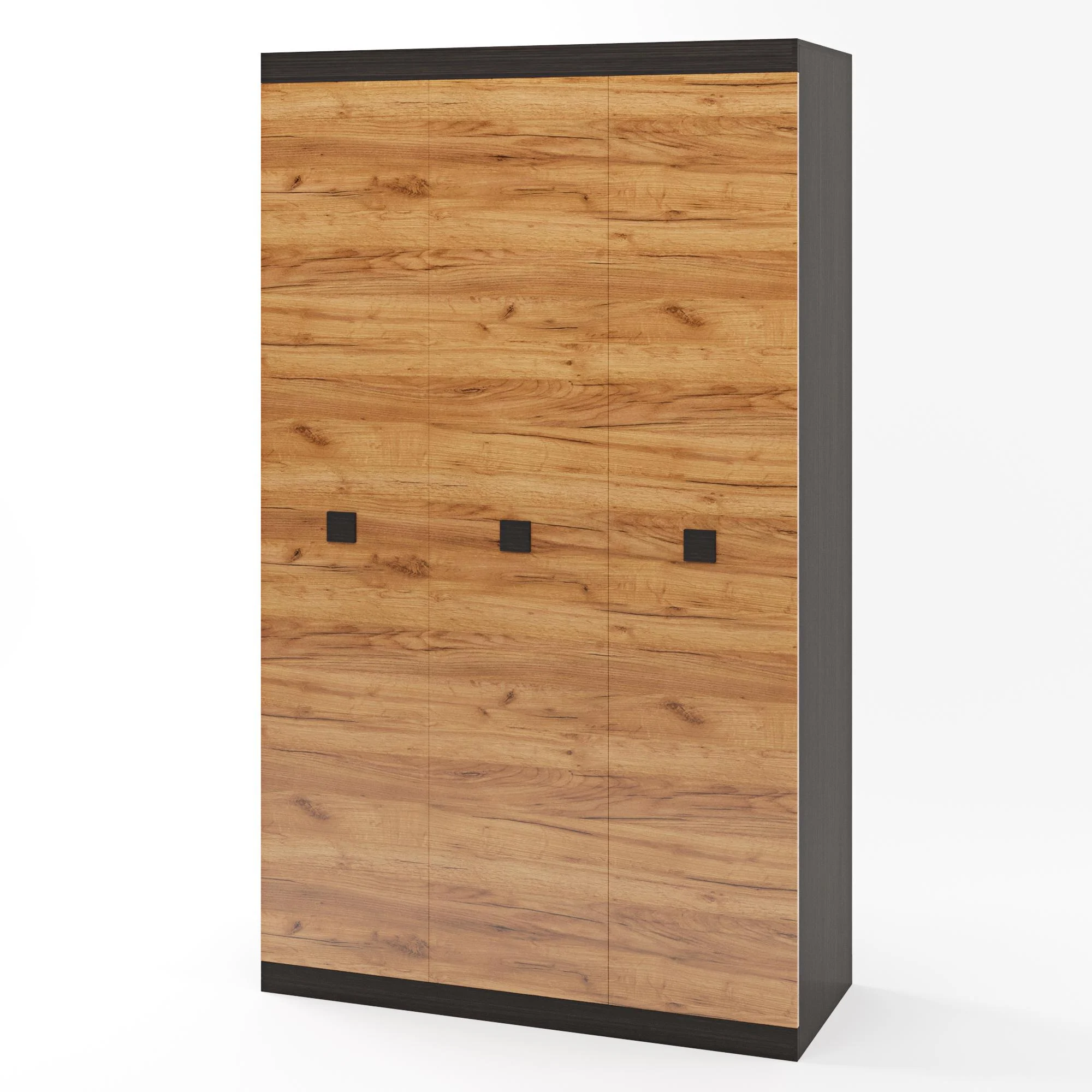 Шафа 3-х дверна Еверест Соната-1200 Венге темний/Дуб крафт золотий (EVR-2294)