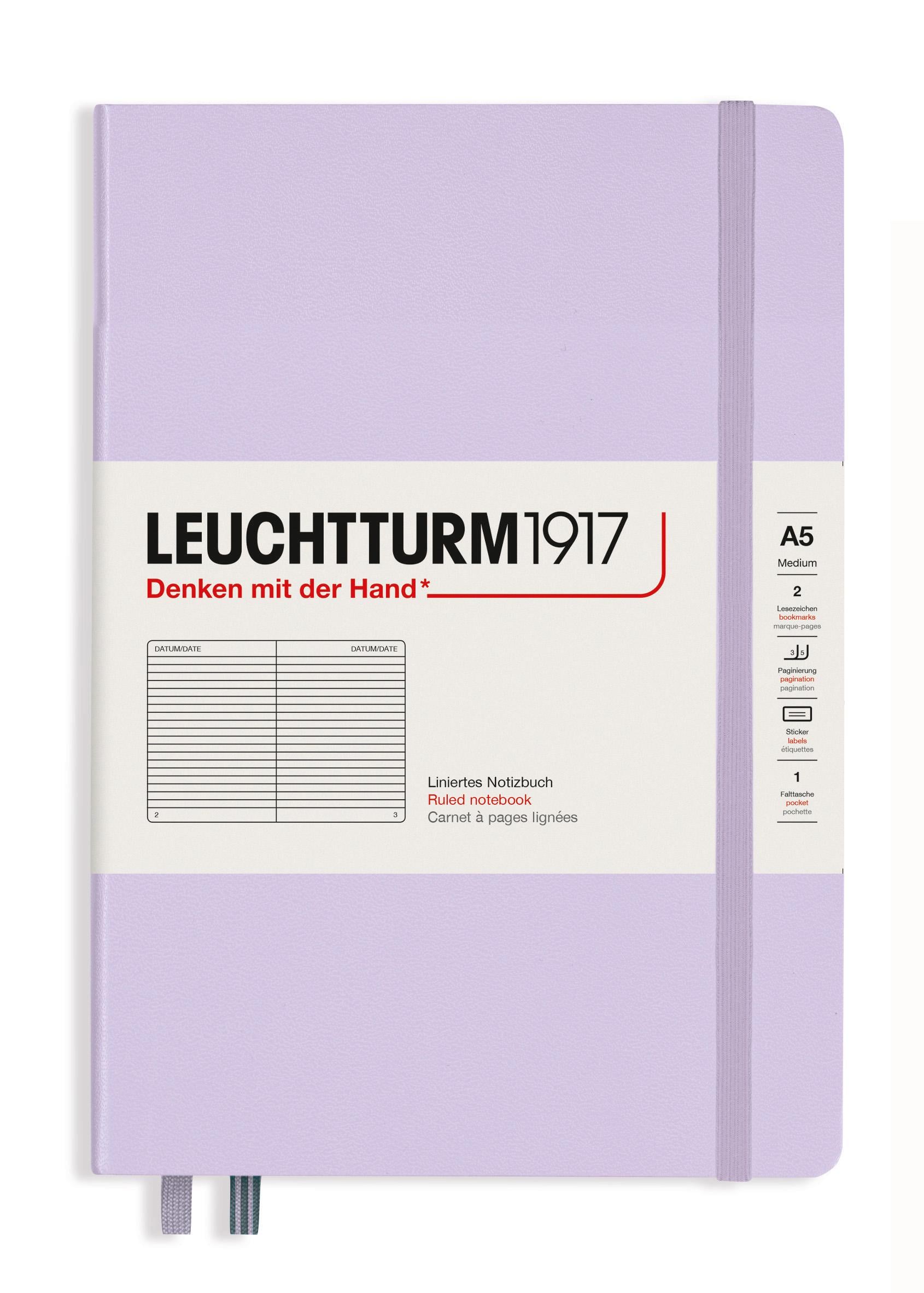Блокнот Leuchtturm1917 Smooth Colours средний линия Lilac (365482) Блокнот Leuchtturm1917 Smooth Colours средний линия Lilac (365482)