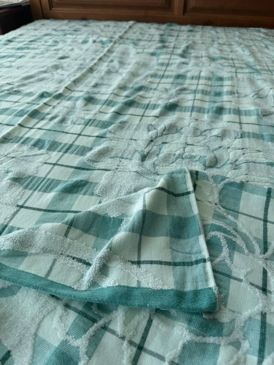 Простирадло махрове з льоном 200х150 см М'ятний (2259153956) - фото 4 Простирадло махрове з льоном 200х150 см М'ятний (2259153956) - фото 4