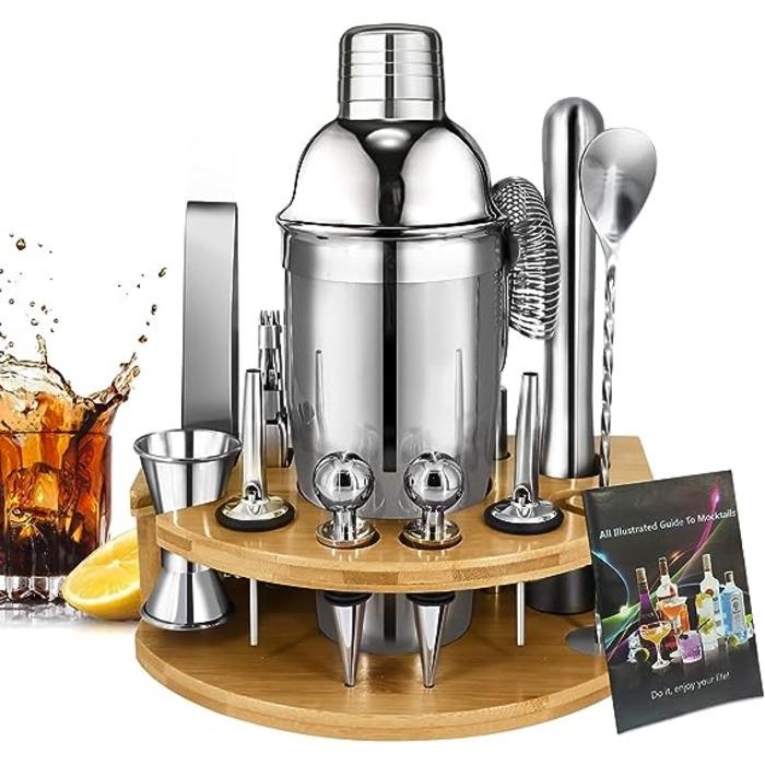 Набір для коктейлів Vialex 15 предметів (B08FR3VLTK) - фото 2