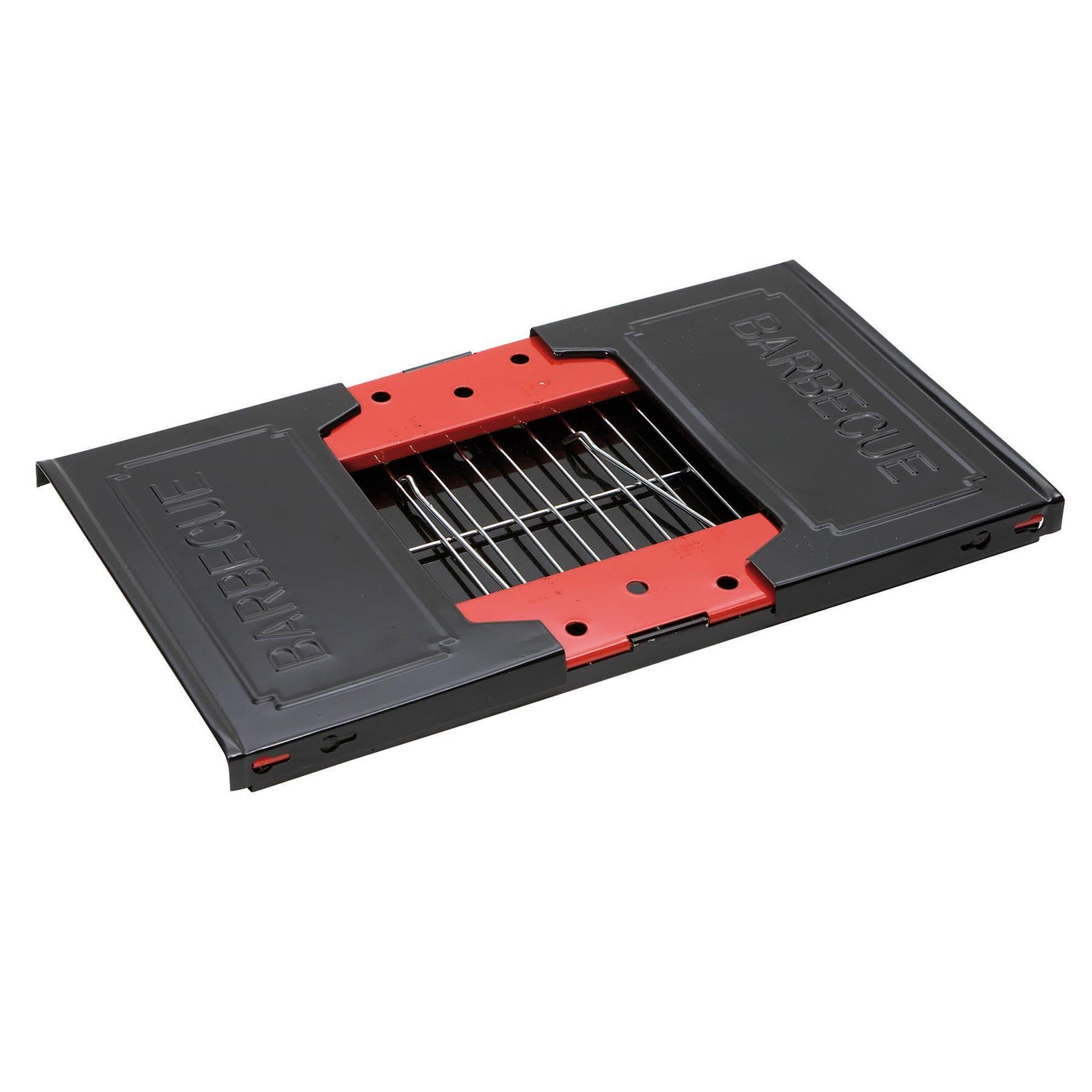 Гриль вугільний Bo-Camp Compact Black/Red (8108357) - фото 2 Гриль вугільний Bo-Camp Compact Black/Red (8108357) - фото 2