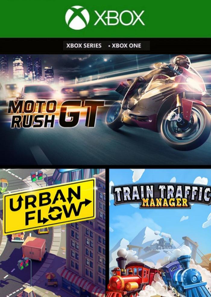 Ключ активації Moto Rush GT та Urban Flow та Train Traffic Manager для Xbox One/Series S/X (81657690)