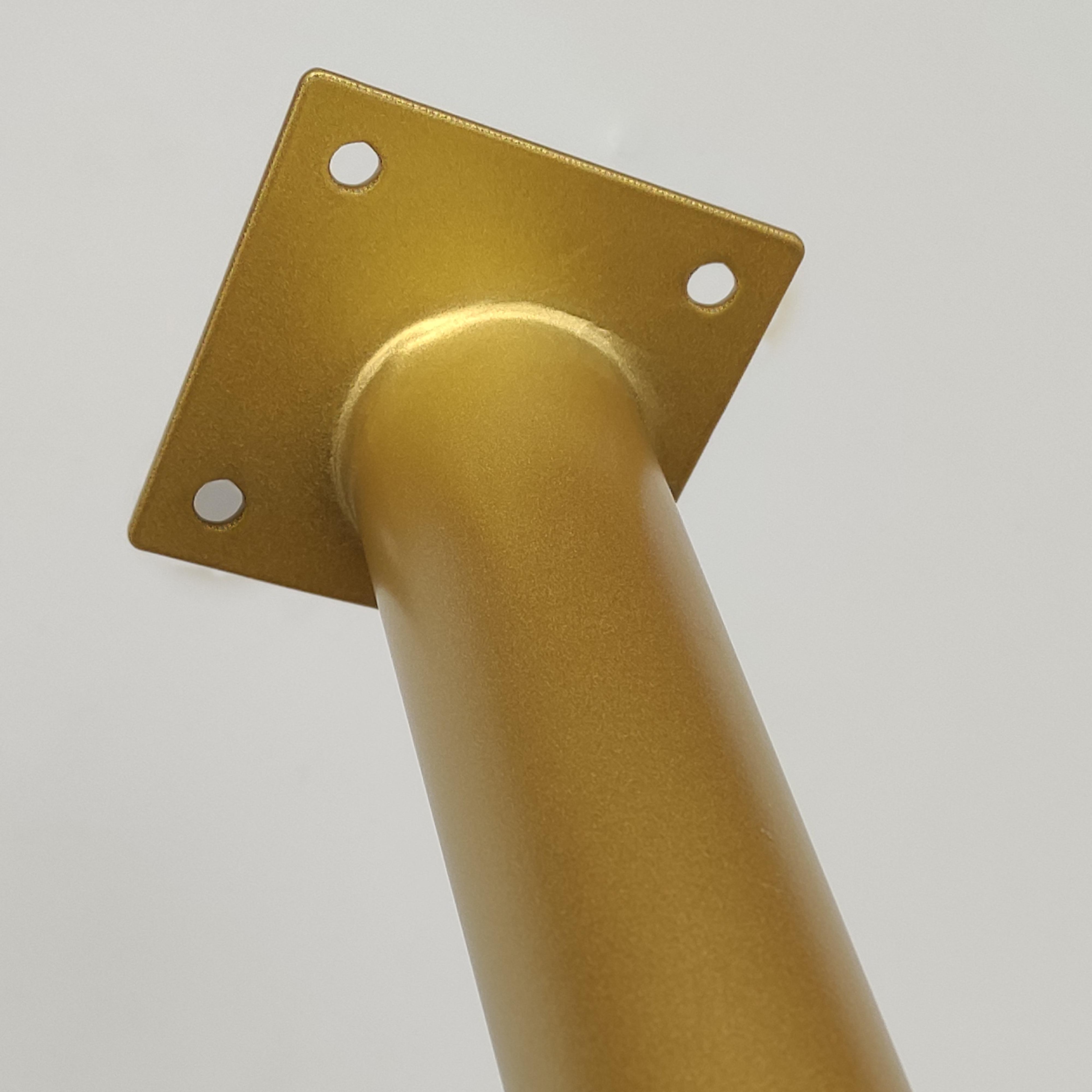 Мебельная ножка из металла 150 мм Золотой (1404) - фото 5 Мебельная ножка из металла 150 мм Золотой (1404) - фото 5