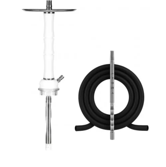 Шахта для кальяна AROMA Hookah Charlie нержавеющая сталь White (22955)