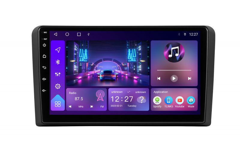 Магнитола штатная Soundbox S-9945 Carplay 4G для Audi A3 2008-2012 г. (S4-9945+360)