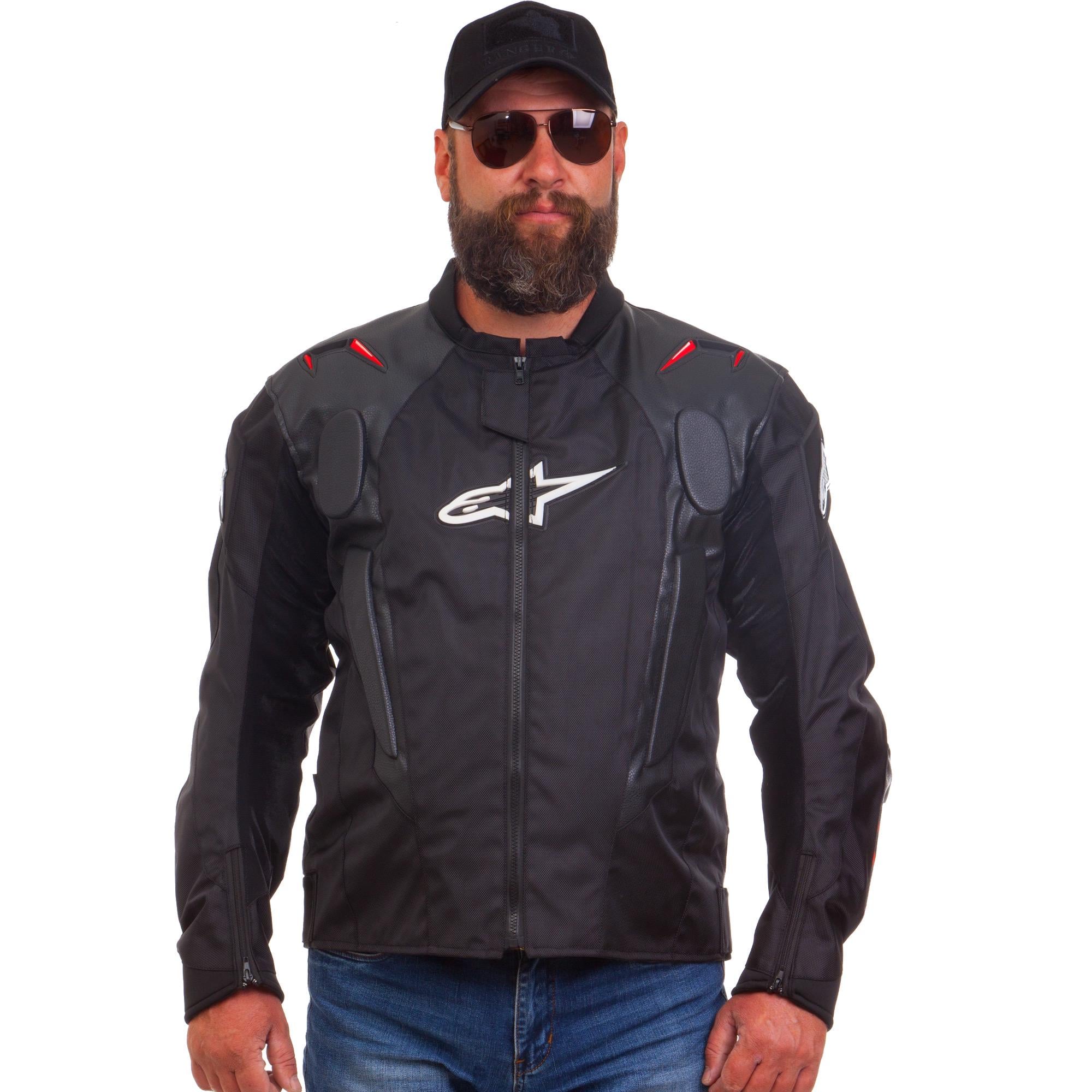 Мотокуртка с защитой Alpinestars A09-BK L Черный (225392)