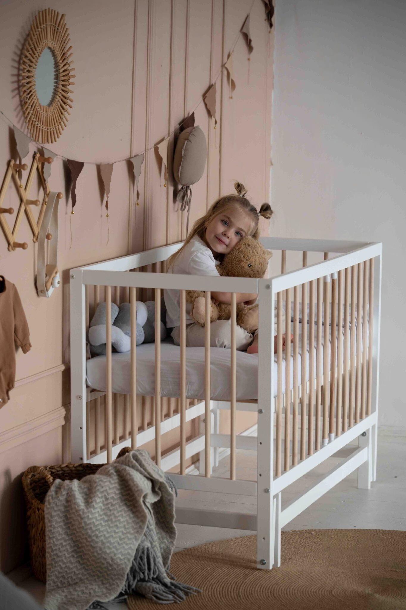 Кроватка детская Кузя Сказка-2 Коричневый - фото 6