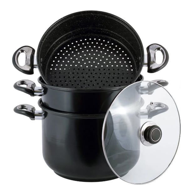 Пароварка с крышкой Kamille 10 л (KM-5832)