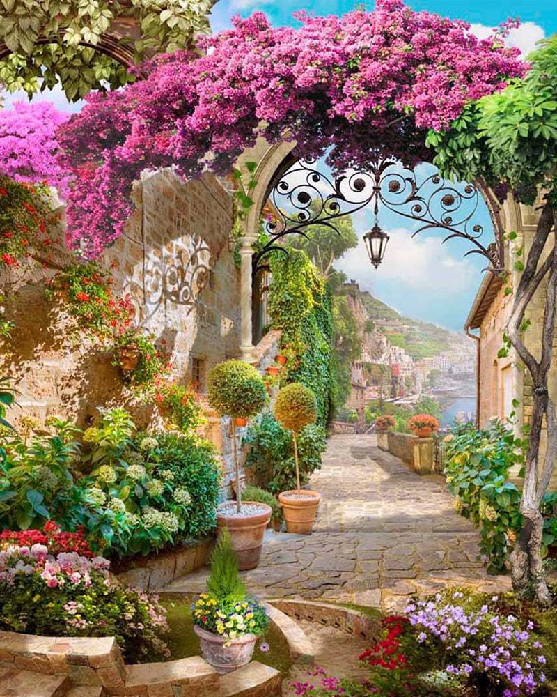 Картина по номерам Brushme SH53739 Дорога к Морю 40x50 см (27668)