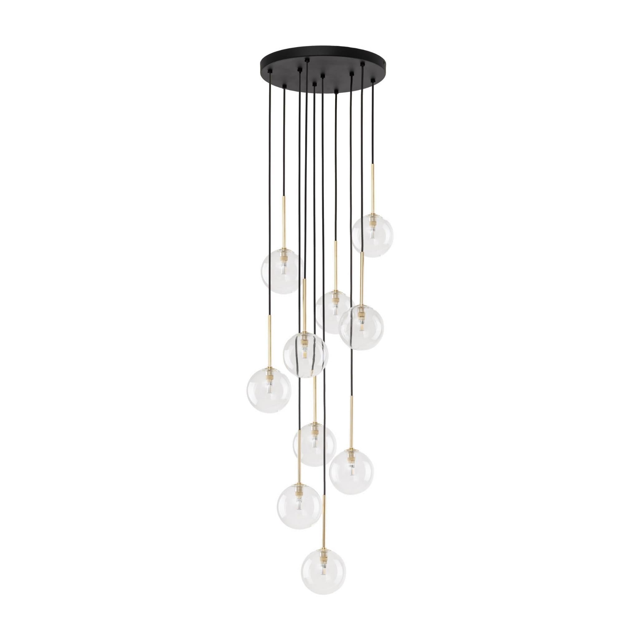 Люстра TK Lighting 5944 Nilos Black/Gold (TK5944)