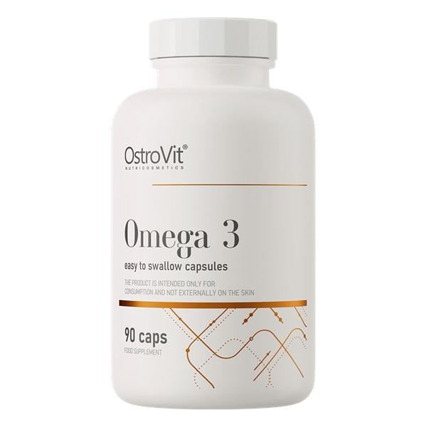 Омега для спорта OstroVit Omega 3 Easy To Swallow 90 Caps