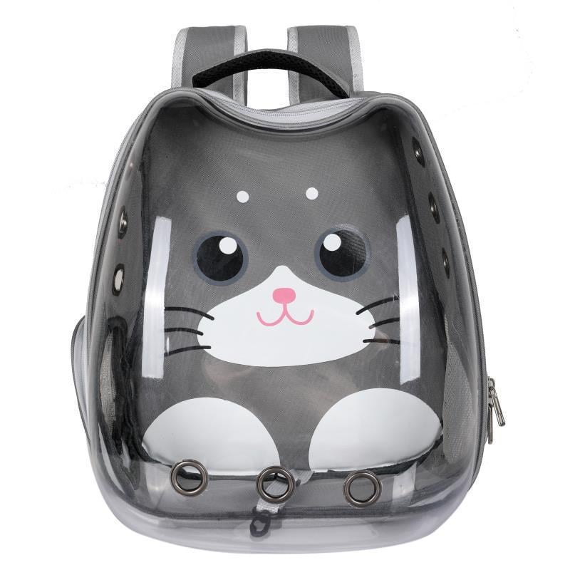 Рюкзак для переноски домашних питомцев CosmoPet CP-103 40х28х34 см Grey (3_06530)