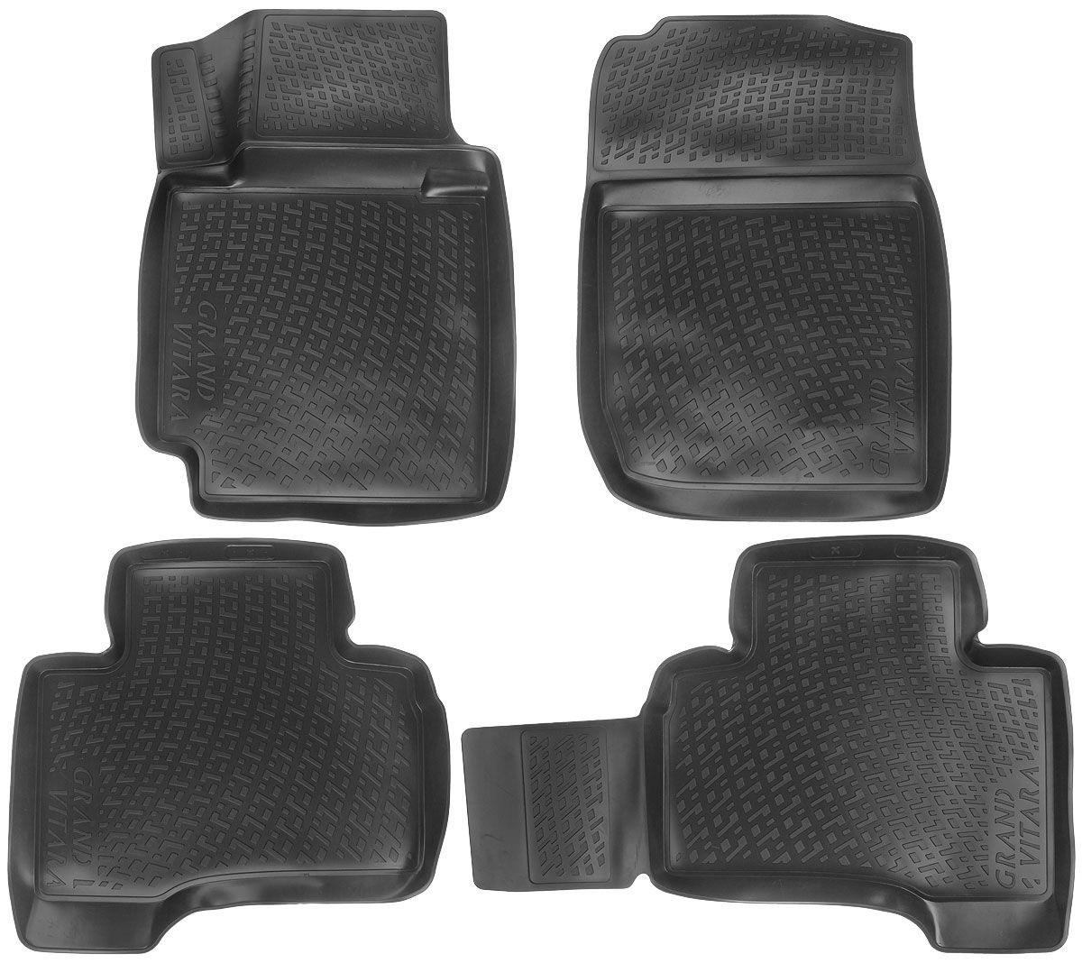 Коврики в салон L.Locker для Suzuki Grand Vitara II 20015- (11526082)