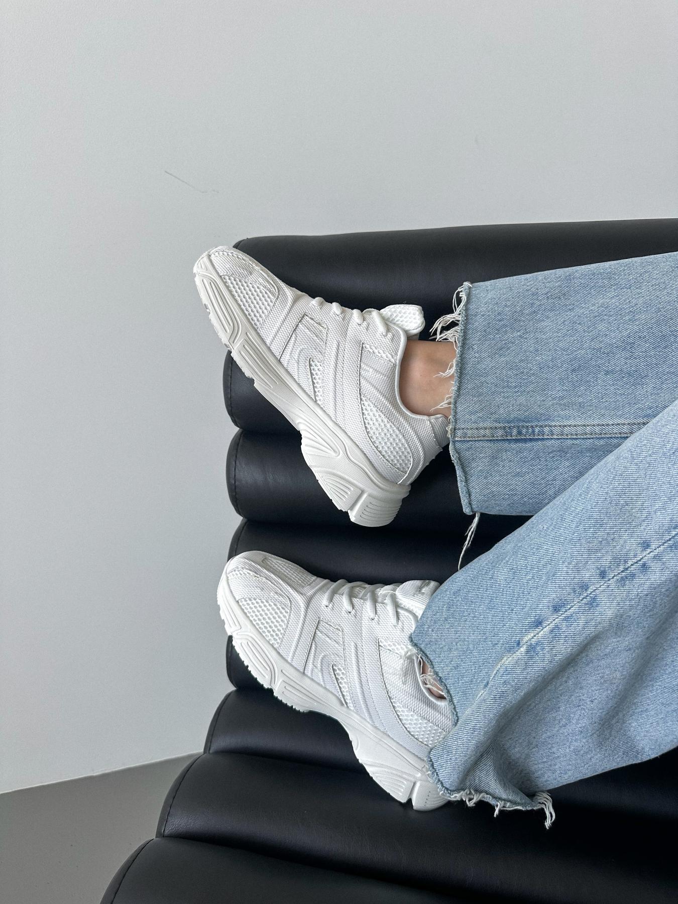 Кроссовки женские текстиль/сетка р. 39 Белый (10235086) - фото 5 Кроссовки женские текстиль/сетка р. 39 Белый (10235086) - фото 5