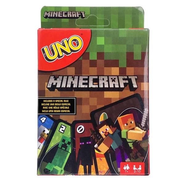 Настільна гра UNO Minecraft 112 карт (35404218)