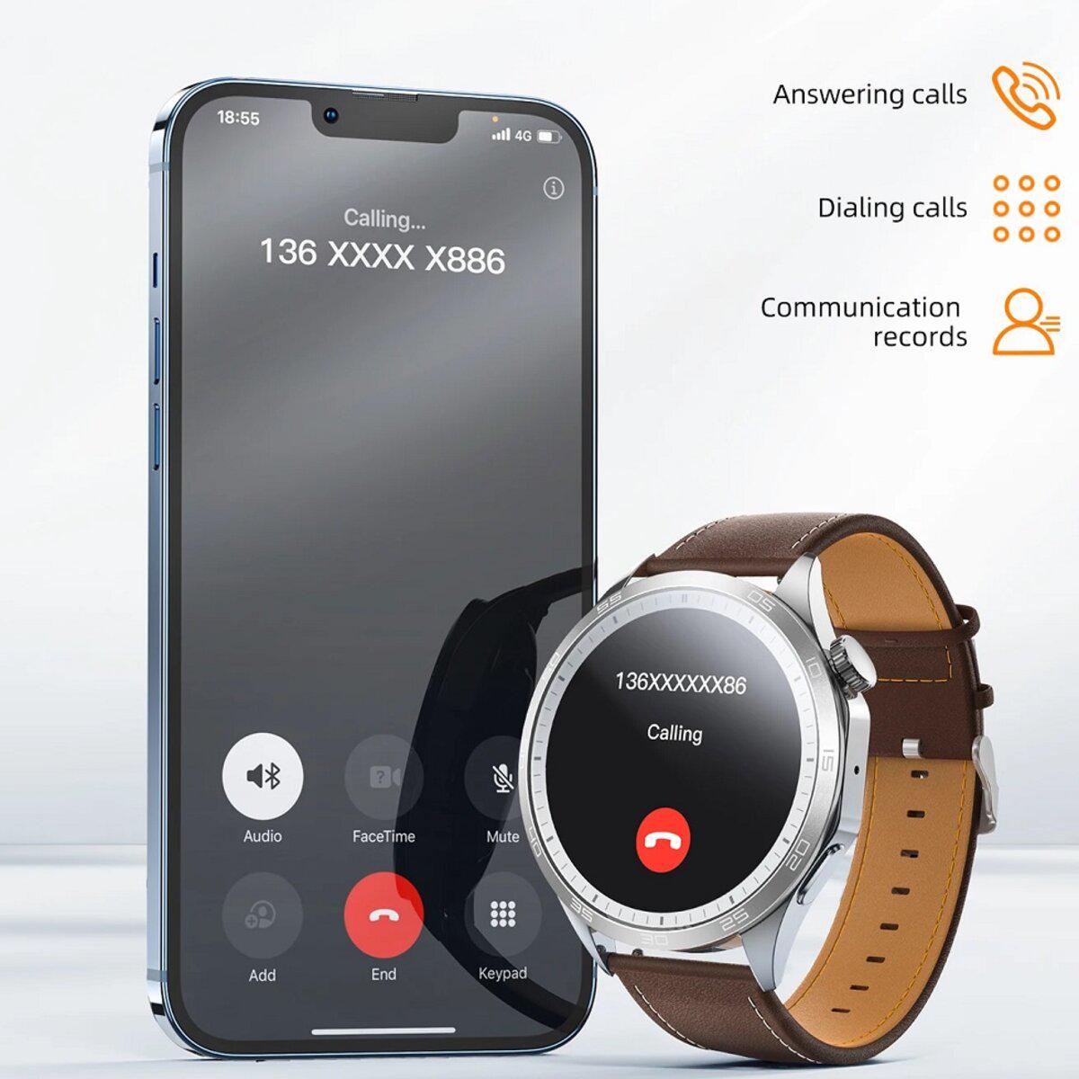 Смарт-годинник Hoco Y21 AMOLED Smart sport watch call version 1,43" 230 mAh BT5.0 Silver (6942007624084) - фото 4 Смарт-годинник Hoco Y21 AMOLED Smart sport watch call version 1,43" 230 mAh BT5.0 Silver (6942007624084) - фото 4