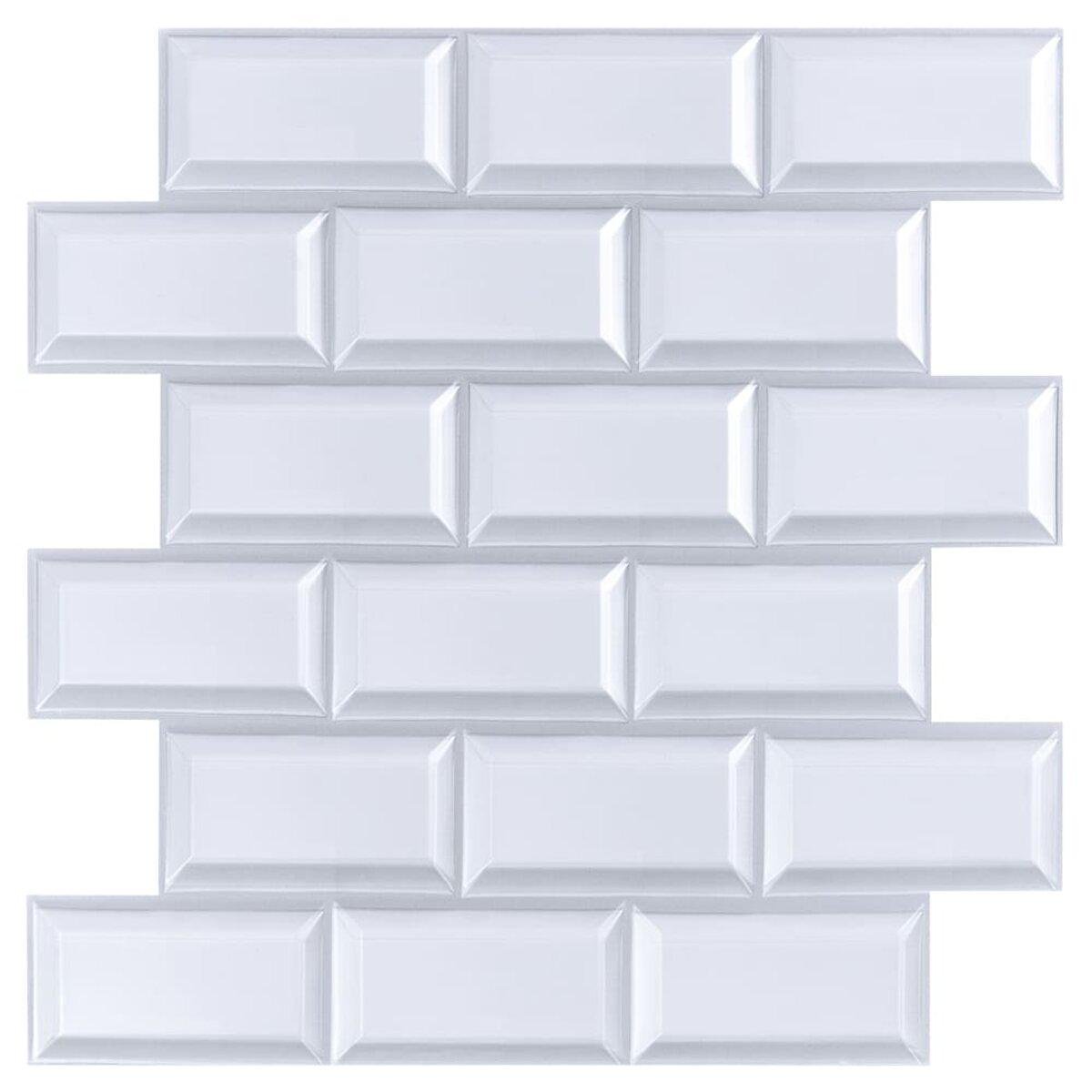 Плитка декоративна ПВХ на самоклейці цегла СПП-501 300х300х5 мм (SW-00000665)