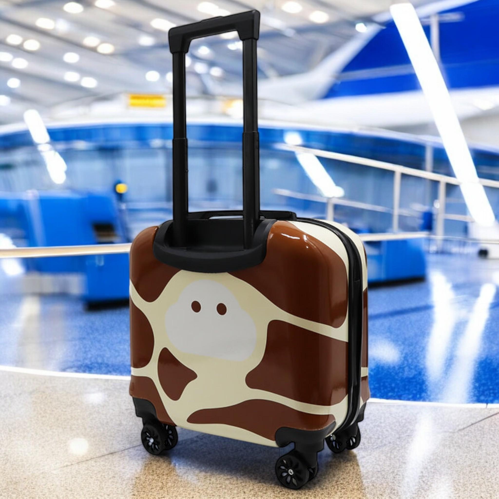 Валіза дитяча H&H Jolly Octogenarian ABS-пластик на 4 коліщатках з кодовим замком 35 л (S_F-6) - фото 7 Валіза дитяча H&H Jolly Octogenarian ABS-пластик на 4 коліщатках з кодовим замком 35 л (S_F-6) - фото 7