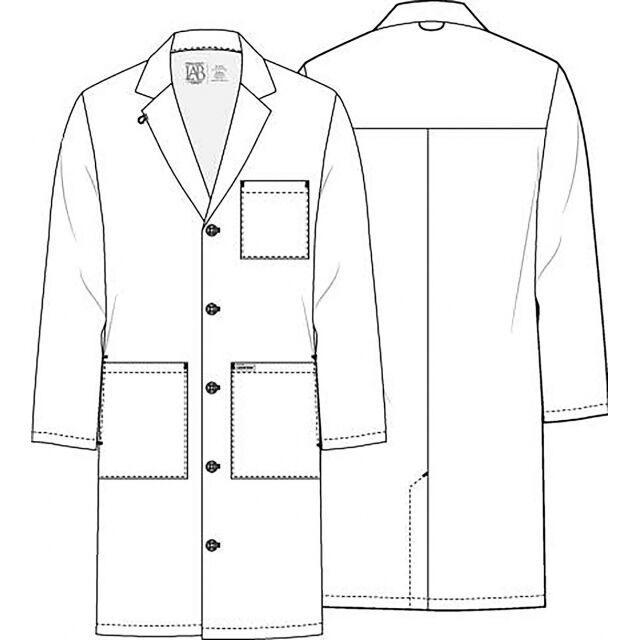 Халат лабораторный мужской Cherokee 38" 97 см L Белый (CKE412/WHT/L) - фото 6 Халат лабораторный мужской Cherokee 38" 97 см L Белый (CKE412/WHT/L) - фото 6