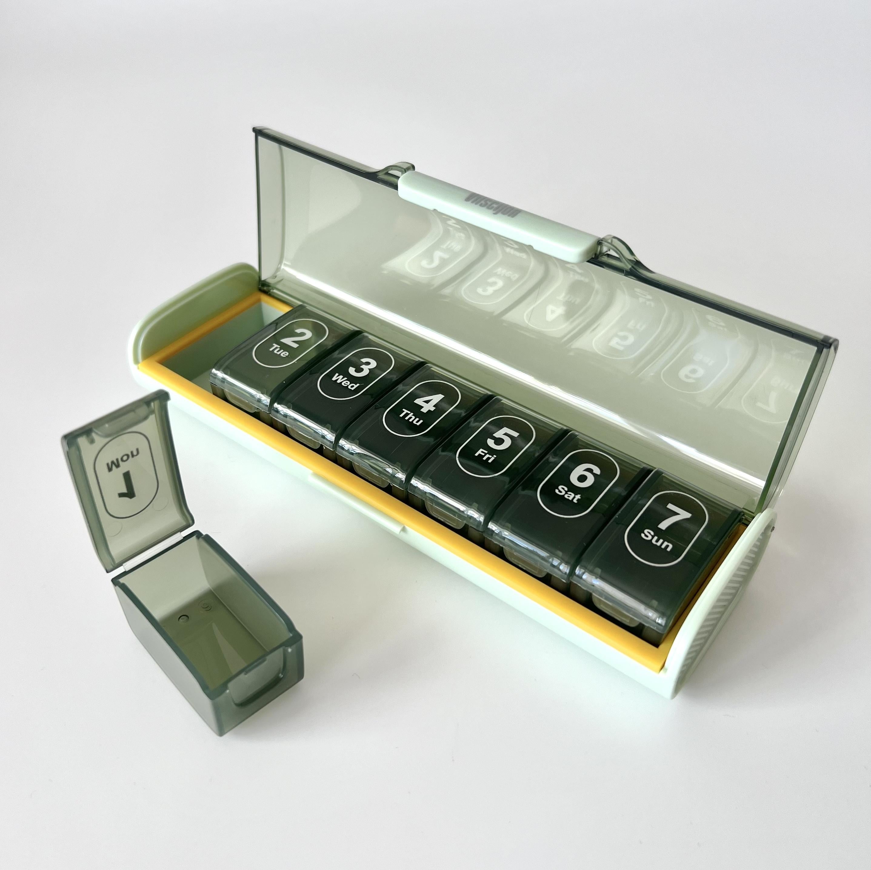 Таблетниця на 7 днів Зелений (2858849906)