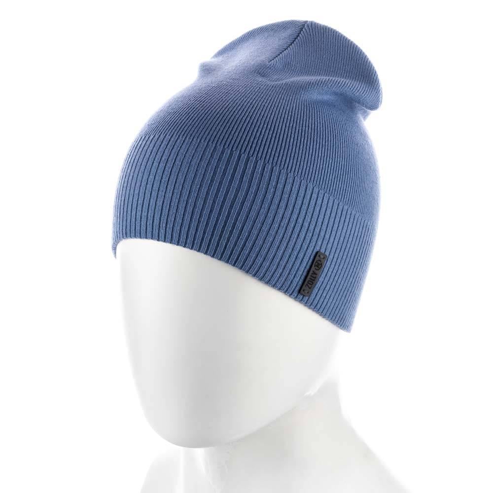 Шапка Zolly ZH210 из вискозы Джинсовый