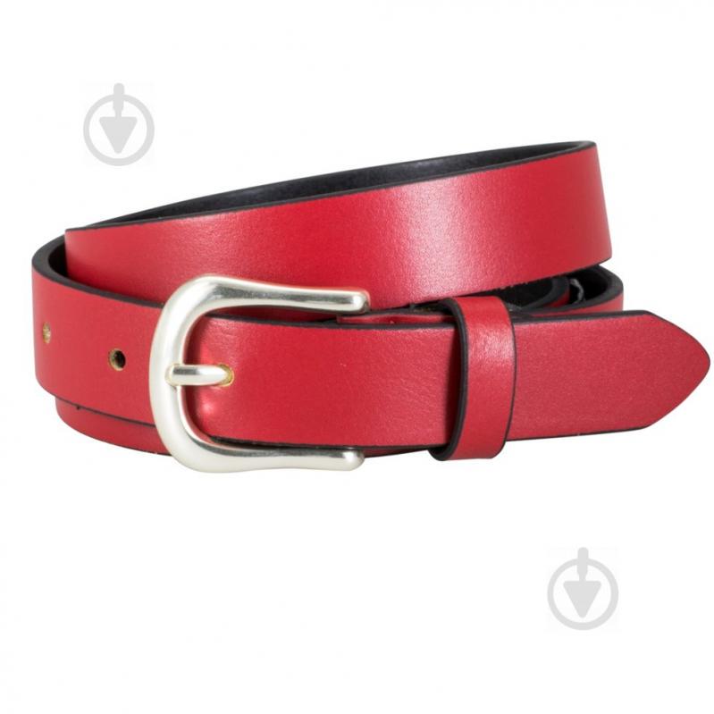 Ремінь жіночий Lindenmann The art of belt 40131 Червоний (383)