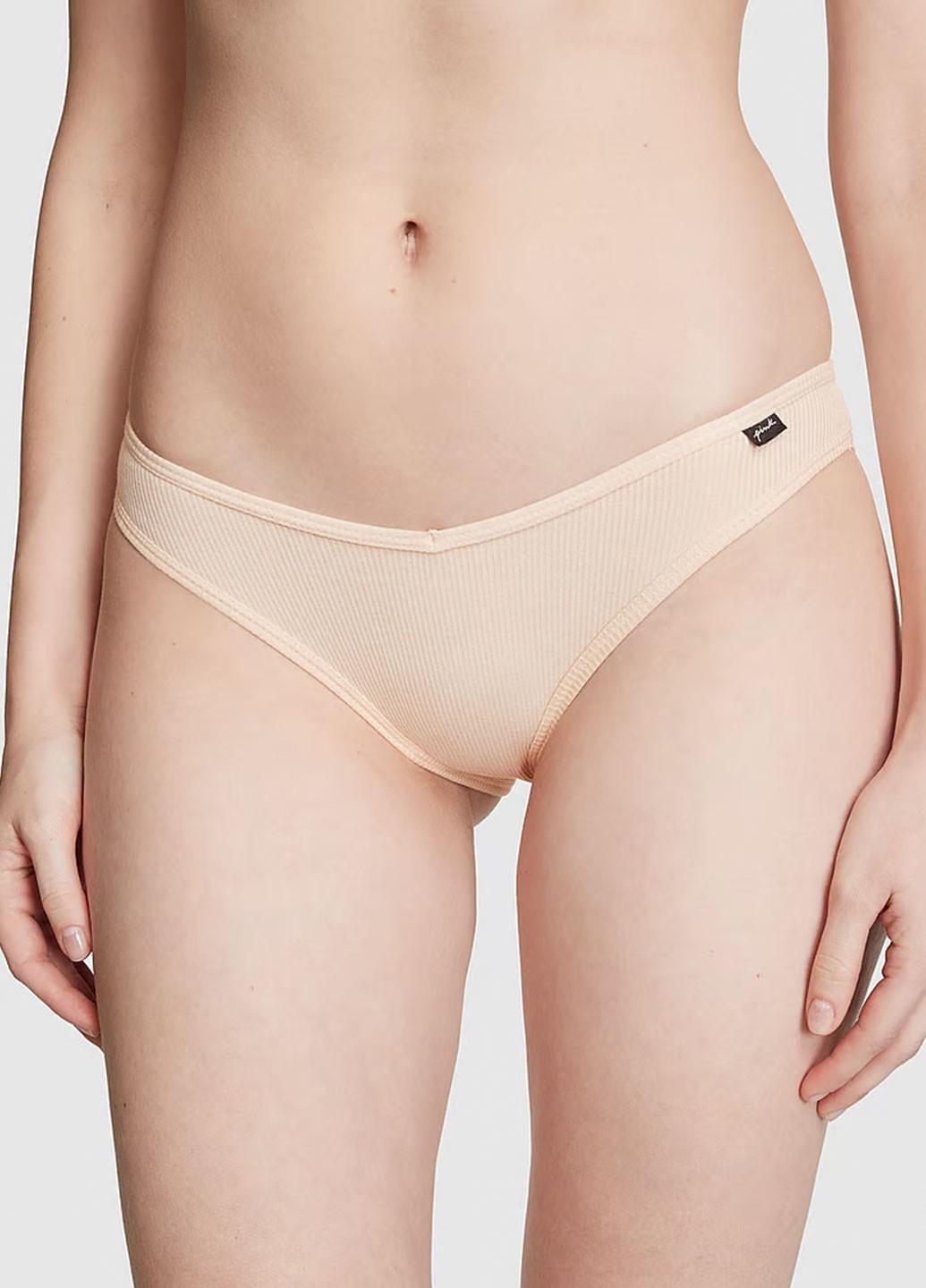 Женские трусы Victoria's Secret S Бежевый (1440000402164SEQS)