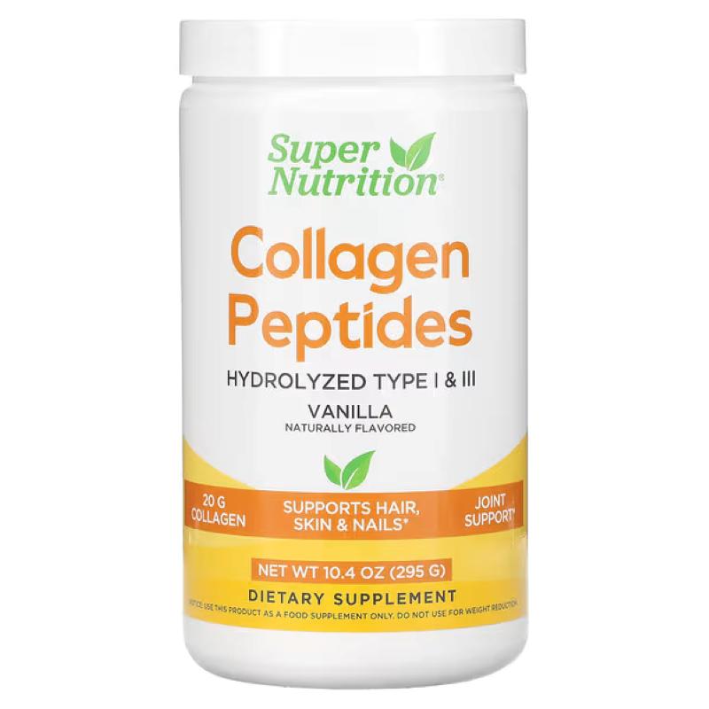 Пептиды коллагена Super Nutrition Collagen Peptides Vanilla 295 г