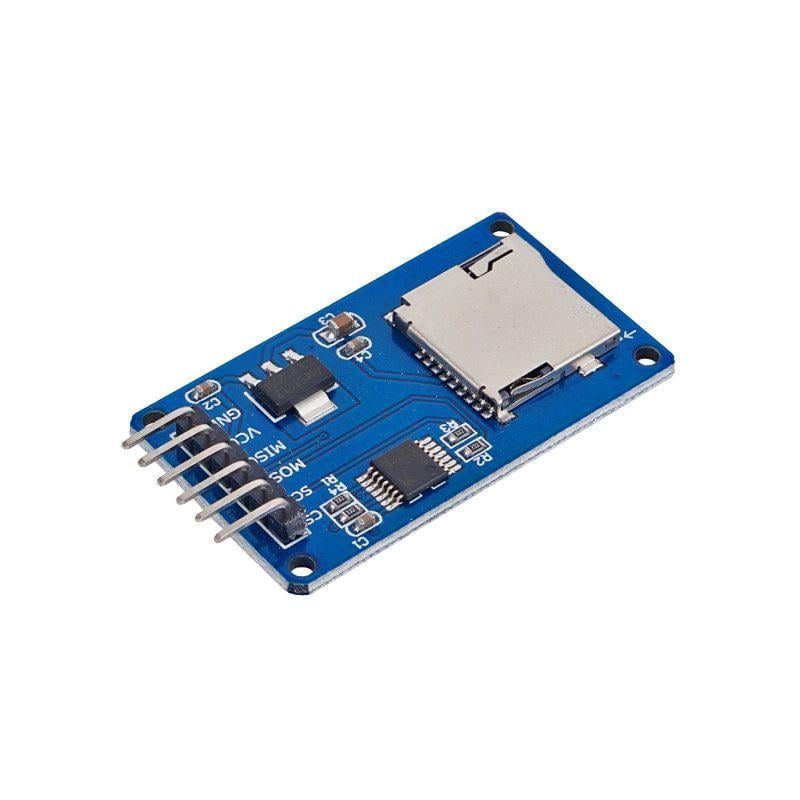 Модуль Micro SD адаптер SPI интерфейс (A310042) - фото 2 Модуль Micro SD адаптер SPI интерфейс (A310042) - фото 2