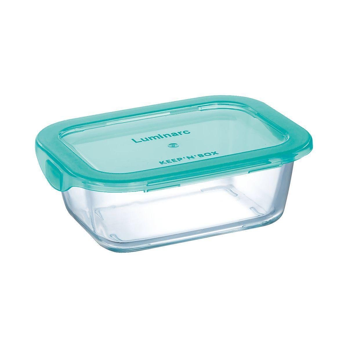 Контейнер пищевой Luminarc Keep'n'Box Lagoon прямоугольный 820 мл (P5518)