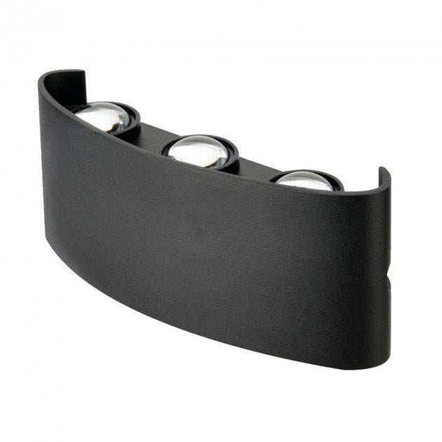 Светильник cветодиодный Horoz Electric Proton-6 фасадный Черный