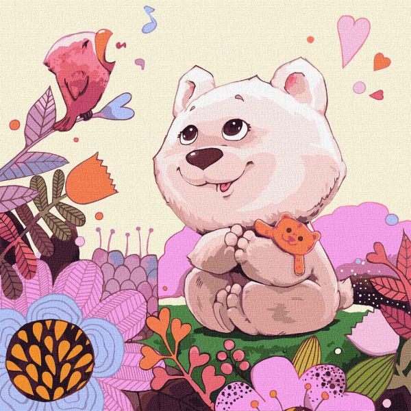 Картина по номерам Очарованный пением