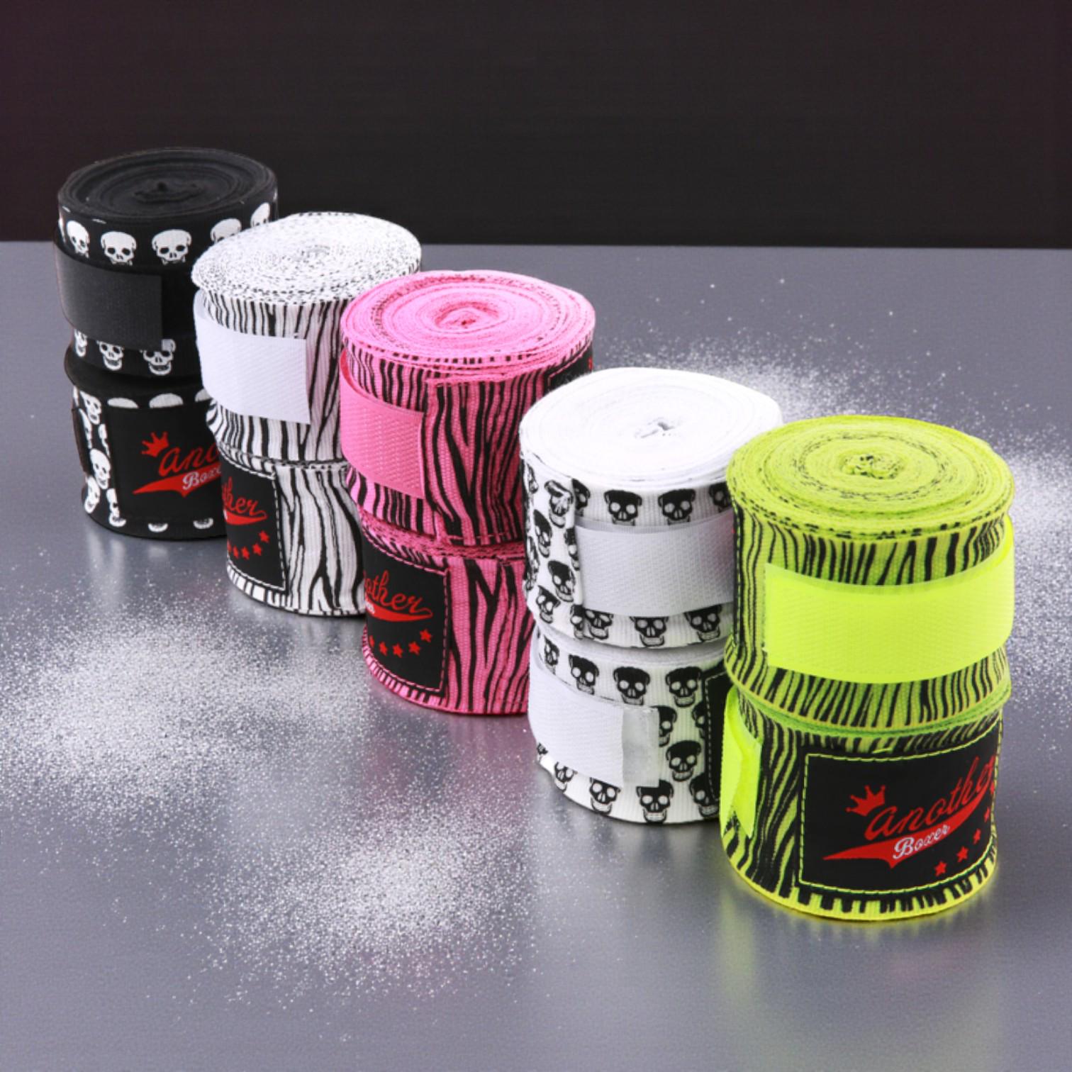 Бинты боксерские Another Boxer с принтом Зебра 3 м Зеленый - фото 12 Бинты боксерские Another Boxer с принтом Зебра 3 м Зеленый - фото 12