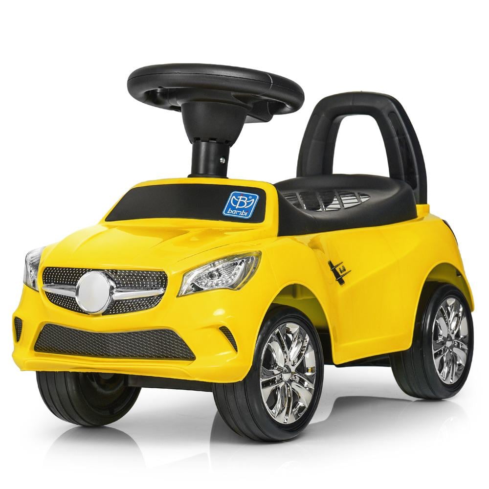 Каталка-толокар детская Bambi Racer с музыкой и светом Желтый (M 3147C-6)