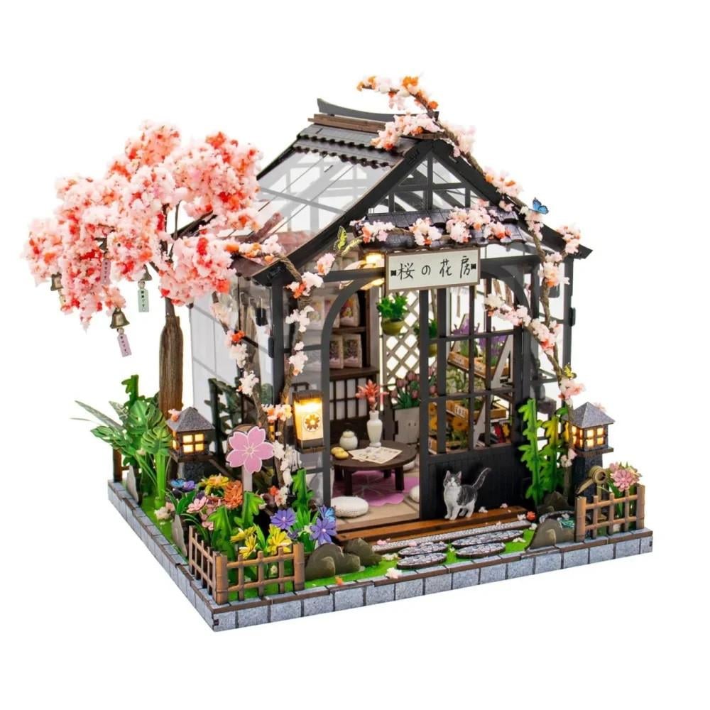 Румбокс DIY Sakura Greenhouse Miniature House Kit M-2621 (36117465) Румбокс DIY Sakura Greenhouse Miniature House Kit M-2621 (36117465)