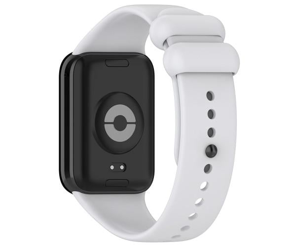 Ремешок Silicone для Xiaomi Redmi Watch 4 Светло-серый