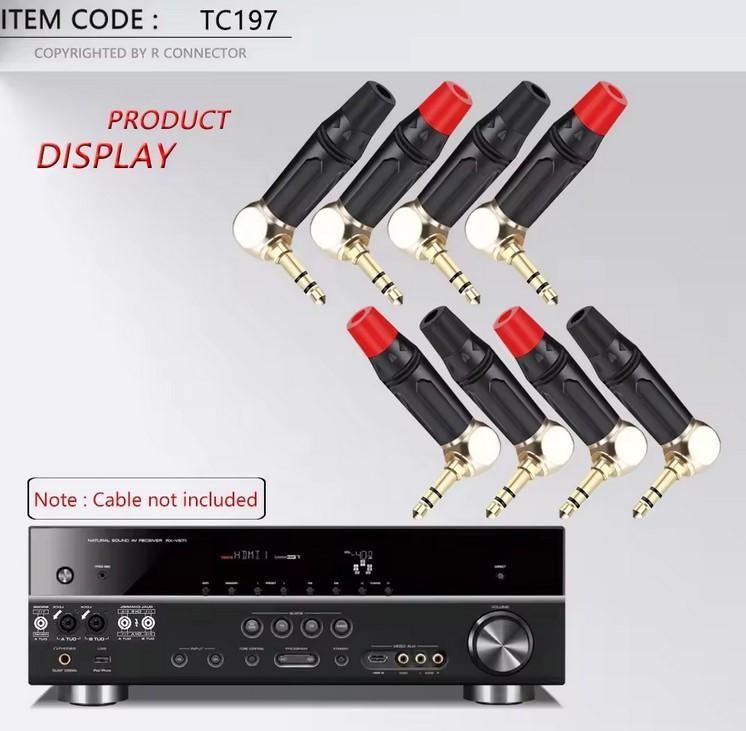 Разъем угловой TC197-B Mini Jack 3,5 мм 3 контакта Черный (000048583) - фото 4 Разъем угловой TC197-B Mini Jack 3,5 мм 3 контакта Черный (000048583) - фото 4