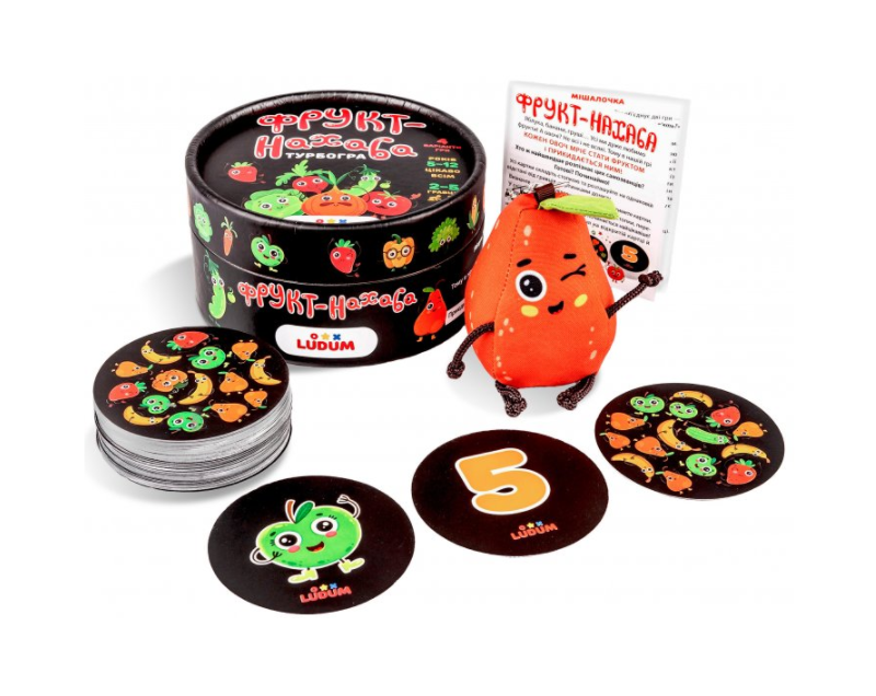 Настольная игра Ludum Наглый фрукт Разноцветный (SR-113-N-176)